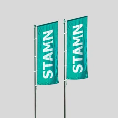 Advertising Flags Dubai — Black Lion Sign Dubai