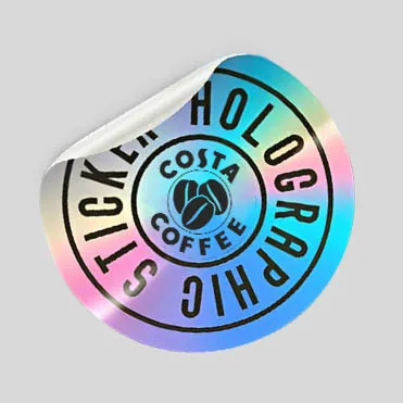 Holographic Stickers Dubai — Black Lion Sign Dubai