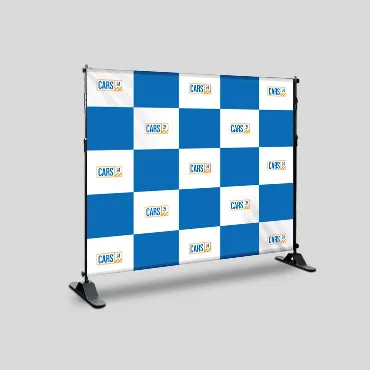 Event Backdrop Dubai — Black Lion Sign Dubai